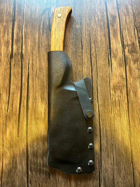 Custom Hand Forged Camping Cleaver