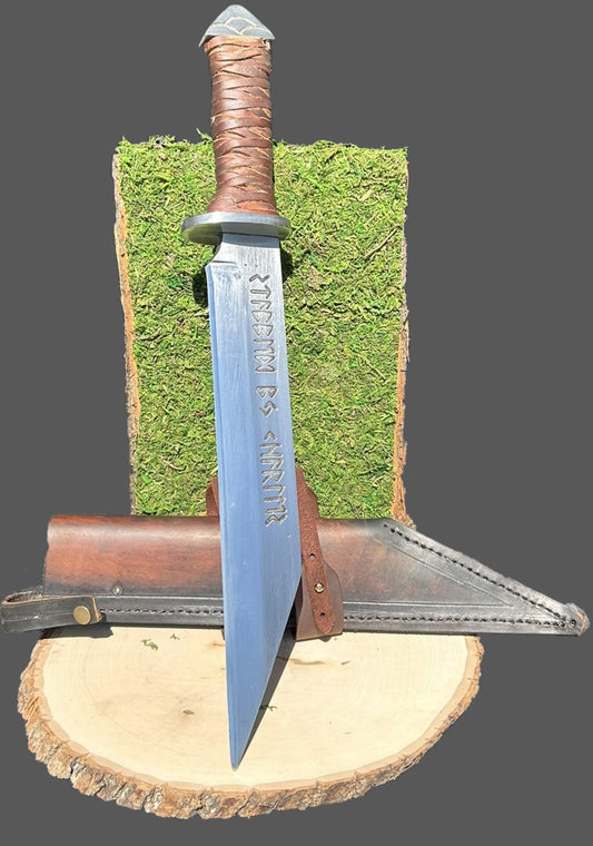 Viking style long Knife.